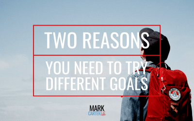 Two Reasons You Need To Try Different Goals