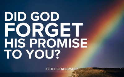 Did God Forget His Promise to You?